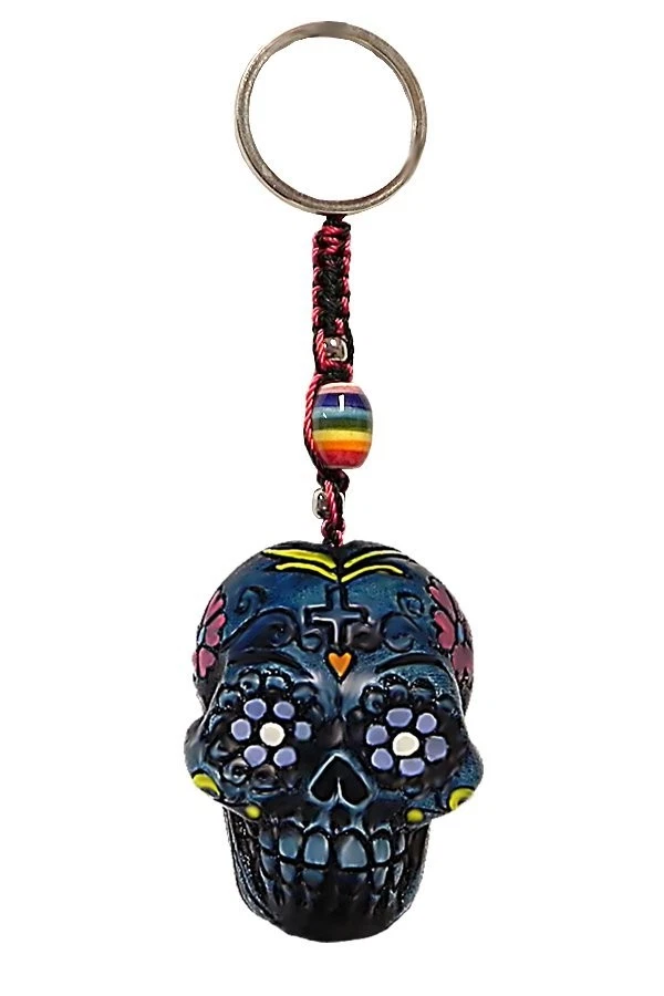 Carteira tribal de couro tribal / carteira / chaveiro / conjunto / kit / presente / bolsa - Imagem 3 de 4