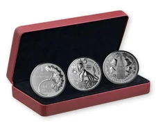 2017 Canada RCM Lore: The Forgotten 1927 Designs - Pure Silver 3 Coin Set