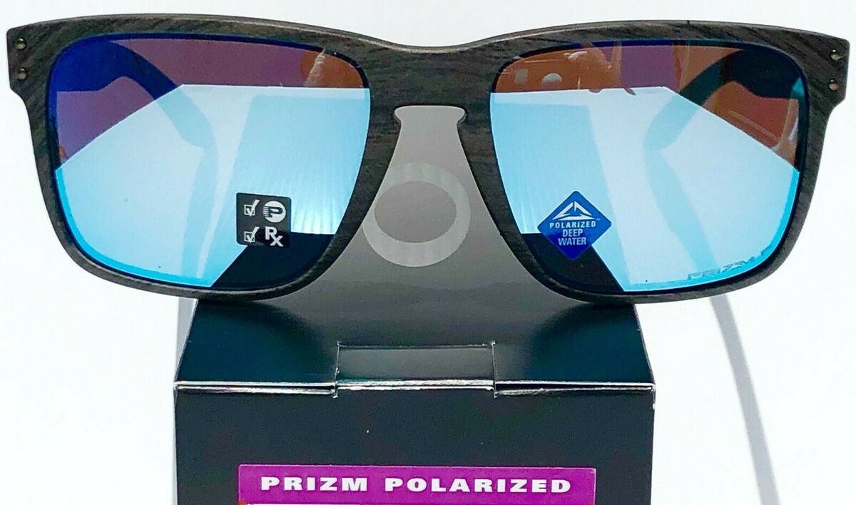 NEW* Oakley HOLBROOK Woodgrain Polarized Deep Water PRIZM NEW* Oakley HOLBROOK Woodgrain Polarized Deep Water PRIZM