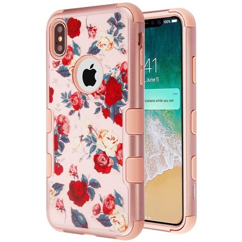 For Apple iPhone XS MAX Impact TUFF HYBRID Armor Rubber Rugged Phone Case Cover - Picture 65 of 76