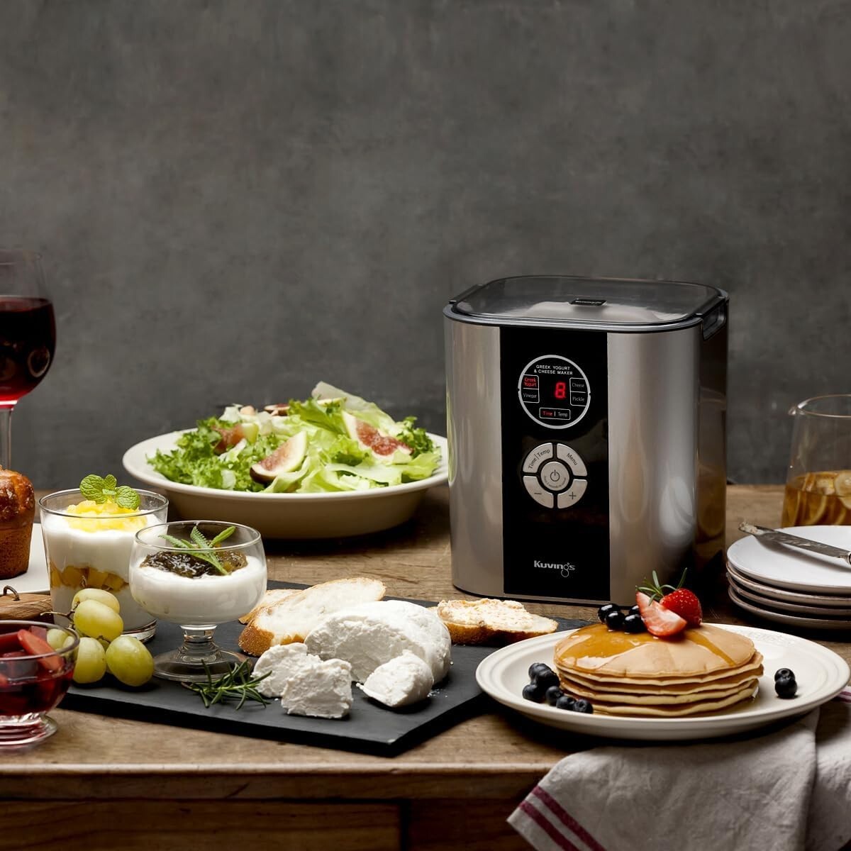 NEW Kuvings yogurt and cheese maker KGY-713SM from JAPAN AC