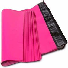 PINK POLY MAILER BAGS SHIPPING BAGS CLOTHTING PACKAGING MANY SIZES