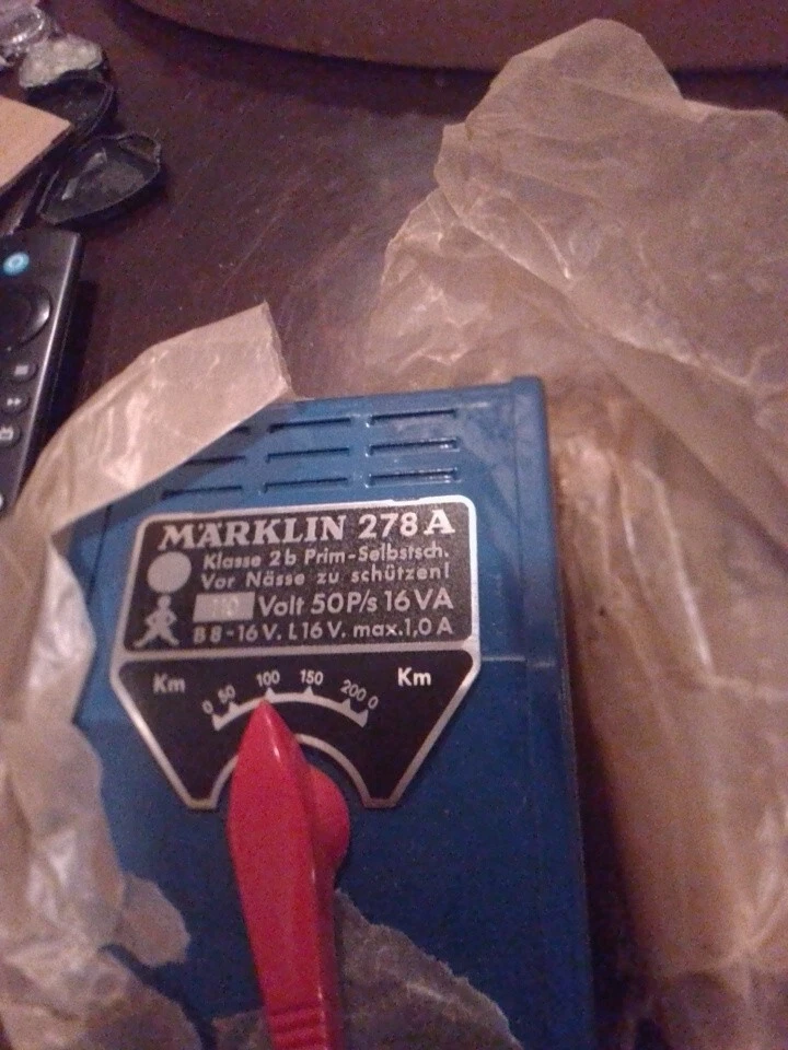 MARKLIN HO #278A Transformer Made in Germany.. Looks Brand New See The Pictures - Image 2 of 4