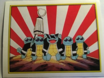NEW 2000 POKEMON STICKERS N°76 MERLIN SHELL TEAM SERIES 2