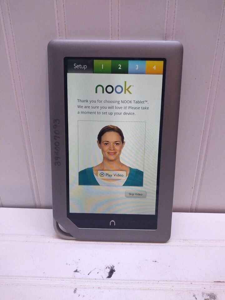 Nook Color Barnes Noble BNTV250A E-Reader 7" Touchscreen WIFI & Pouch**** - Image 3 of 4