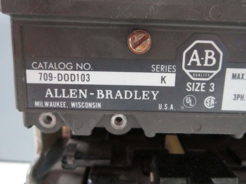 Allen Bradley 2100 Centerline 100A Fusible Size 3 Starter 33" MCC Bucket 100 Amp - Picture 9 of 10