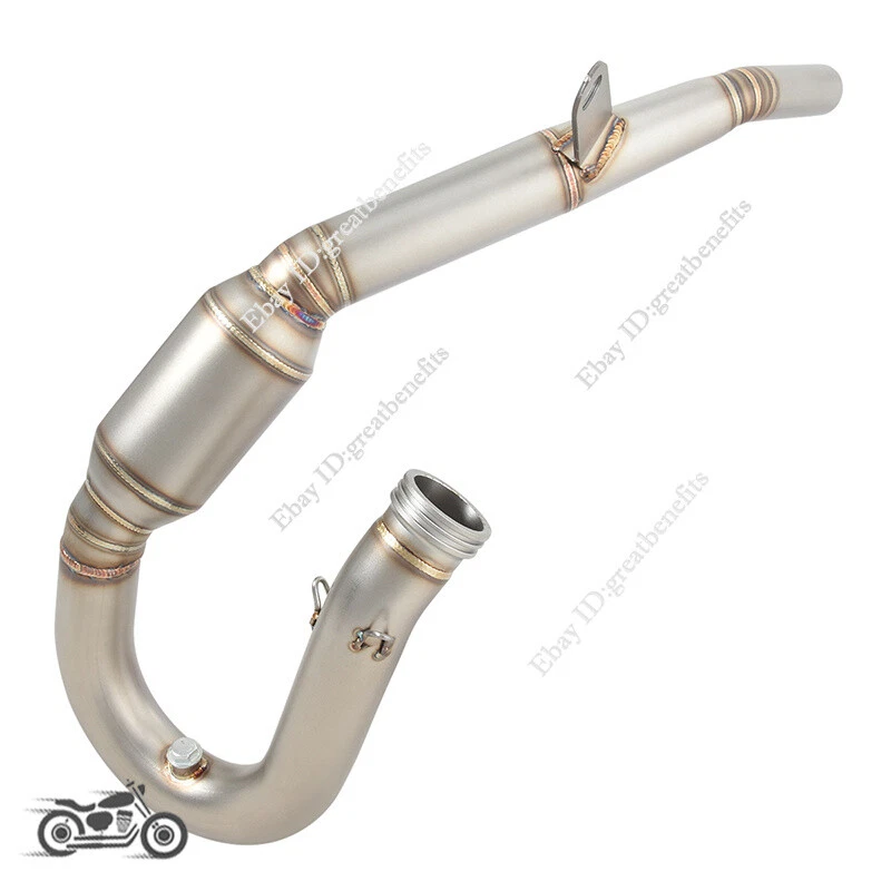 Exhaust Front Link Pipe Slip On For HUSQVARNA TC250 TX300 2017-2018 TE 250i/300i - Image 3 of 4
