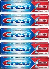 Crest Fluoride Anticavity Toothpaste, Prevents Cavities 8.2 Ounce Pack of 5 0.66 per gallon