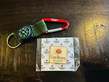 Four Roses Bourbon Lapel Pin Magnetic Metal