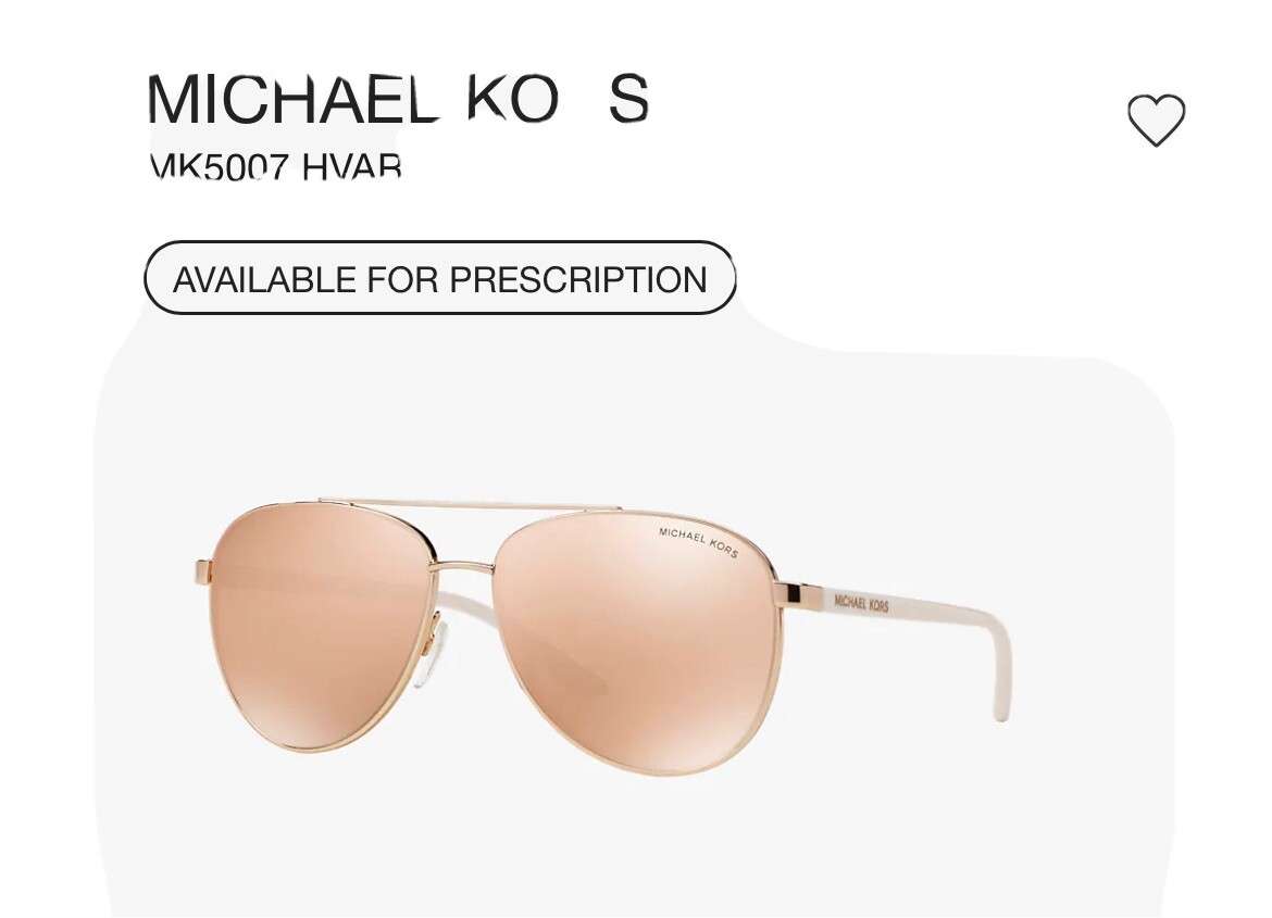 Michael Kors Hvar Sunglasses Rose Gold / Rose Gold Flash  display picture 2
