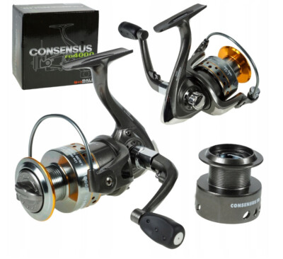 Angelrolle Spin Spinnrolle Frontbremse Consensus FD20-40 9+1BB