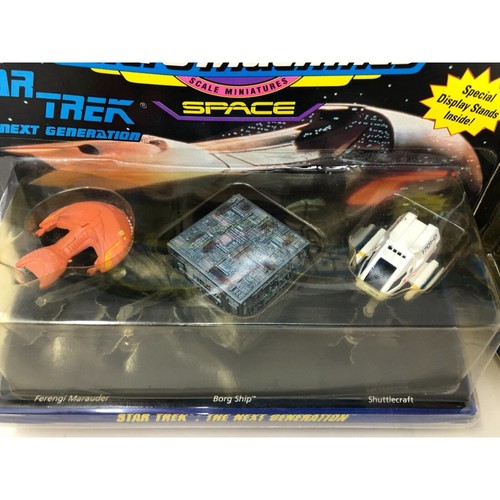 Micro Machines Space Star Trek The Next Generations #3 Star Wars #1 Galoob - Picture 3 of 9