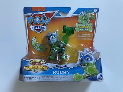 Paw Patrol Mighty Pups Super Paws ROCKY NEU OVP