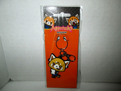 Aggretsuko Irritated PVC Official Licensed Key Chain GE Animation