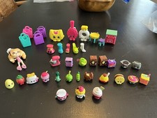 Shopkins Moose Figures Grocery Food Toy Season Doll Bags Shoes Kitchen Lot