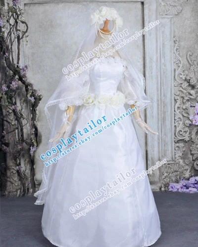 Sailor Moon Cosplay Usagi Tsukino Costume Wedding Dress Accurate Designed - Image 4 of 4