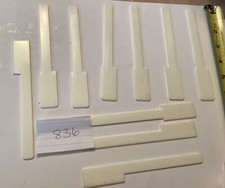 Piano Satin Short Head Key Tops 10 To Each Order 