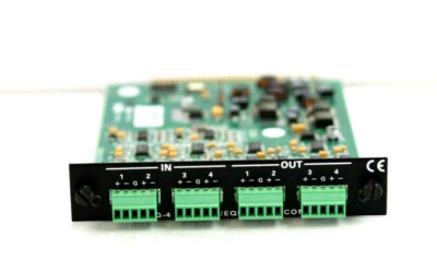 Crestron C2VEQ-4 Volume/ Equalizer Card With Connectors for PRO2 AV2 A676