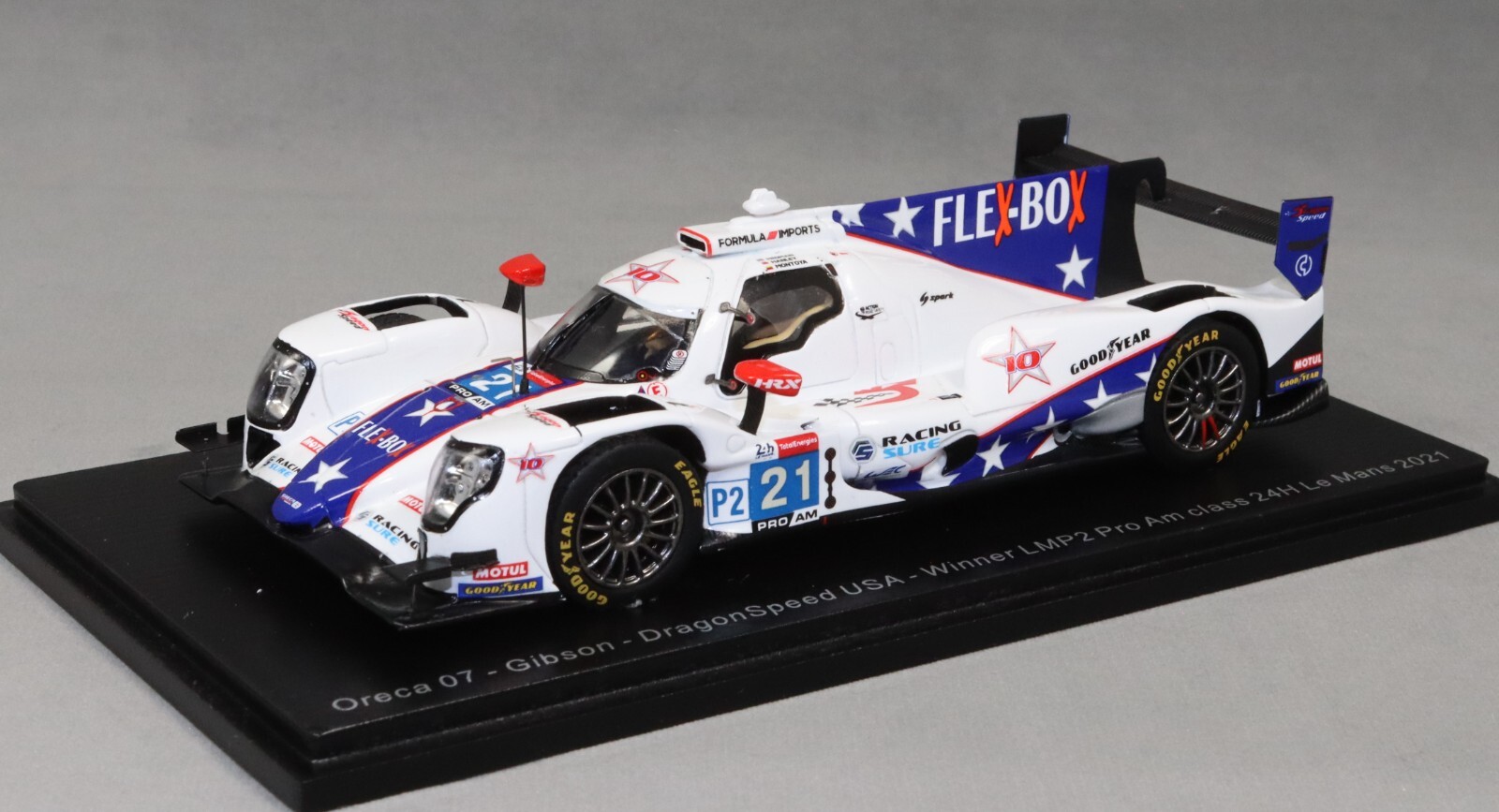 Spark Oreca 07 Gibson Le Mans LMP2 Pro Am Win 2021 Hedman Hanley & Montoya S8237