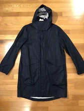 New M Nike Sportswear Tech Pack Woven Navy Blue Parka Jacket Mens Air AR1542-475