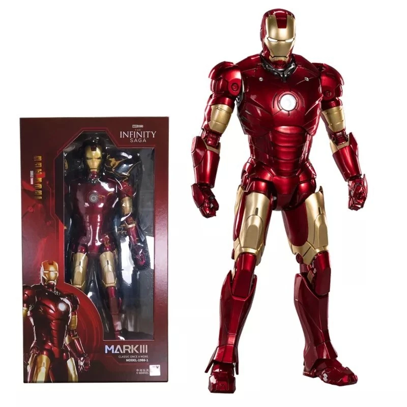Iron Man Action Figure NECA Marvel Avengers 1/5 Iron Man Collectible Model - Image 2 of 4