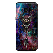 Skins Decals for Samsung Galaxy S8 - Dreamcatcher Owl in Color