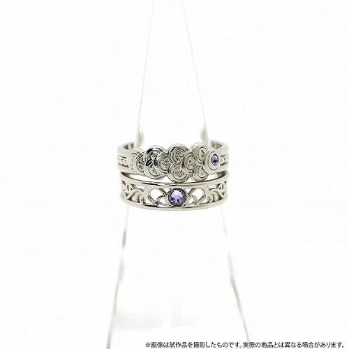 Black Star Theater Starless Team C Qu Double Ring Jewelry Brass