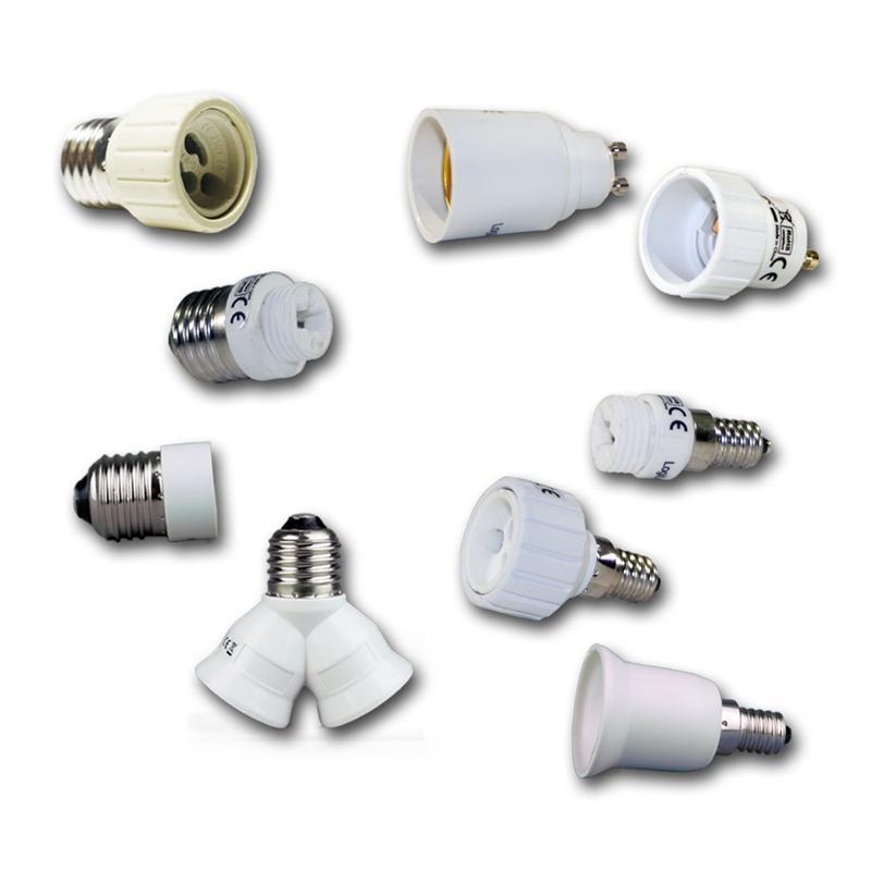 Lampensockel Adapter GU10 E27 G9 E14 Leuchtmitteladapter Adaptersockel