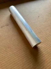 2" Diameter Aluminum 6061 Round Rod x 12" Long,  Solid Extruded Bar