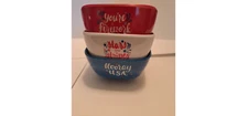 HD Designs Outdoors Tidbit Bowl, Stars Stripes, Happy Fourth, Hooray USA 41226