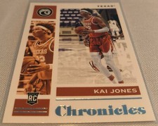 2021-22 Panini Chronicles Draft Basketball Kai Jones Texas Longhorns Rookie #12