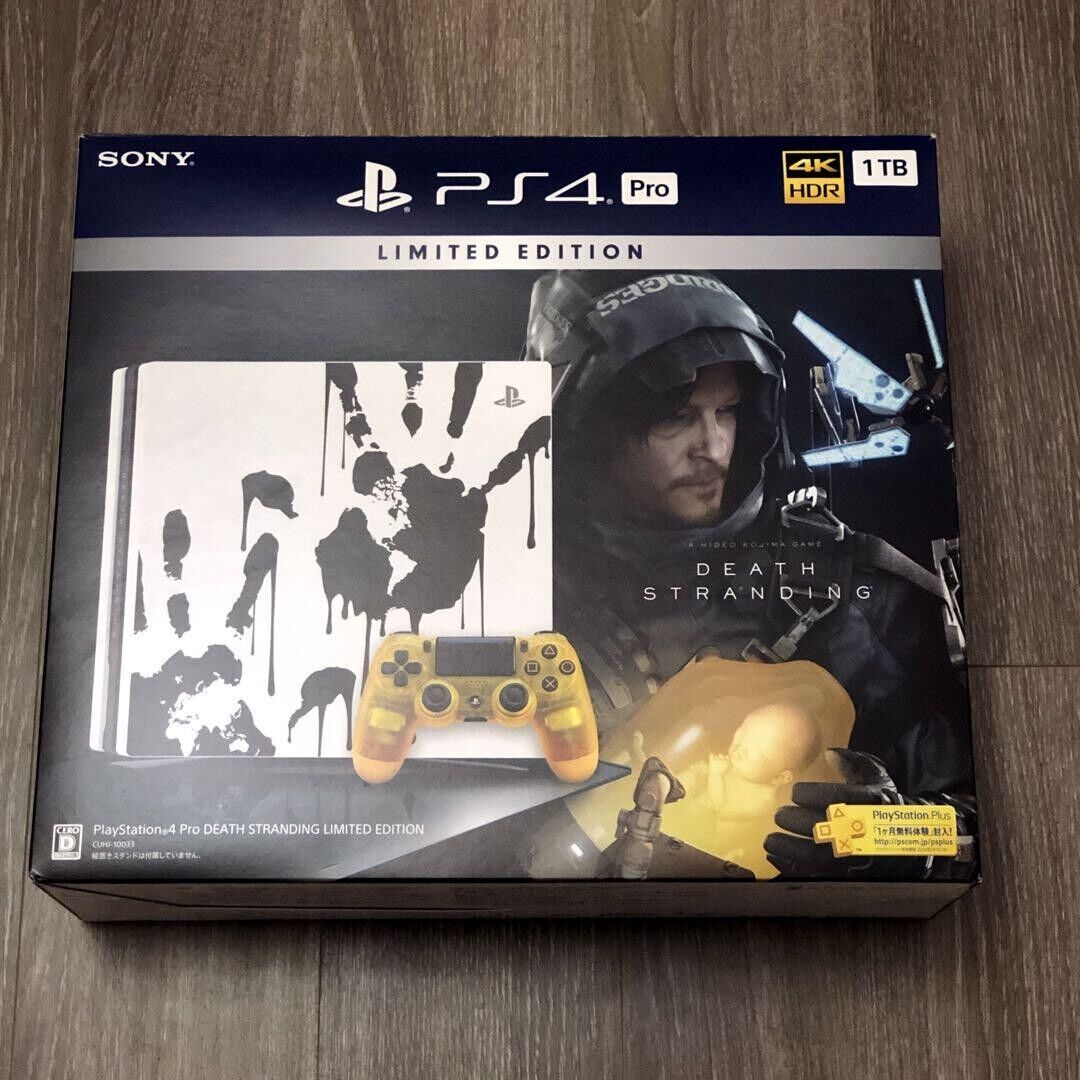 KIEV, UKRAINE - November 07, 2019: Death Stranding Limited Edition PS4 Pro.  Sony PlayStation 4 Game Console of the Eighth Editorial Photo - Image of  hobby, object: 163339366