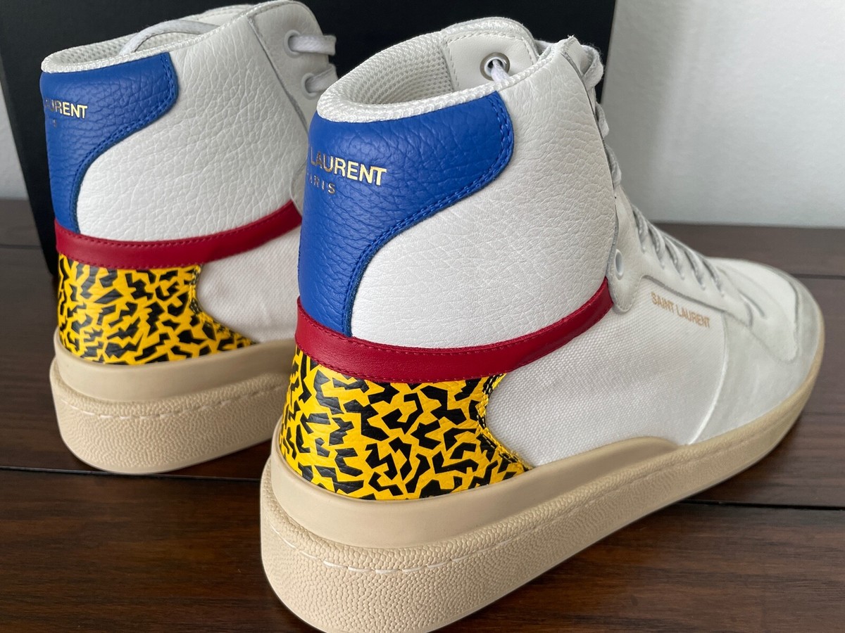 Saint Laurent 669430 Venice lace-up high top Sneaker Shoe, EU 41 YSL Yves Saint Laurent 669430 Venice lace-up high Guadeloupe  main image 2