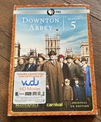 Downton Abbey: Season 5 DVD Masterpiece NEW Sealed PBS