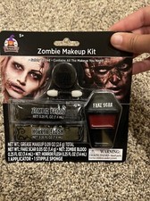 Happy Halloween Zombie make up kit- NEW