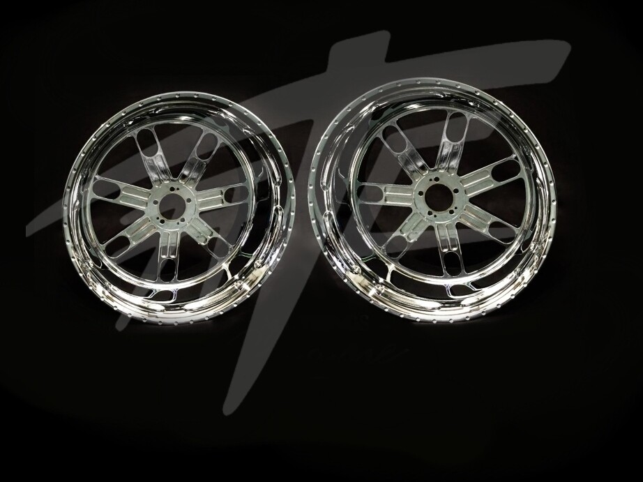BLANAKbmxリム 330 FAT TIRE BLACK CONTRAST CUT SLAM WHEELS 06-11 KAWASAKI
