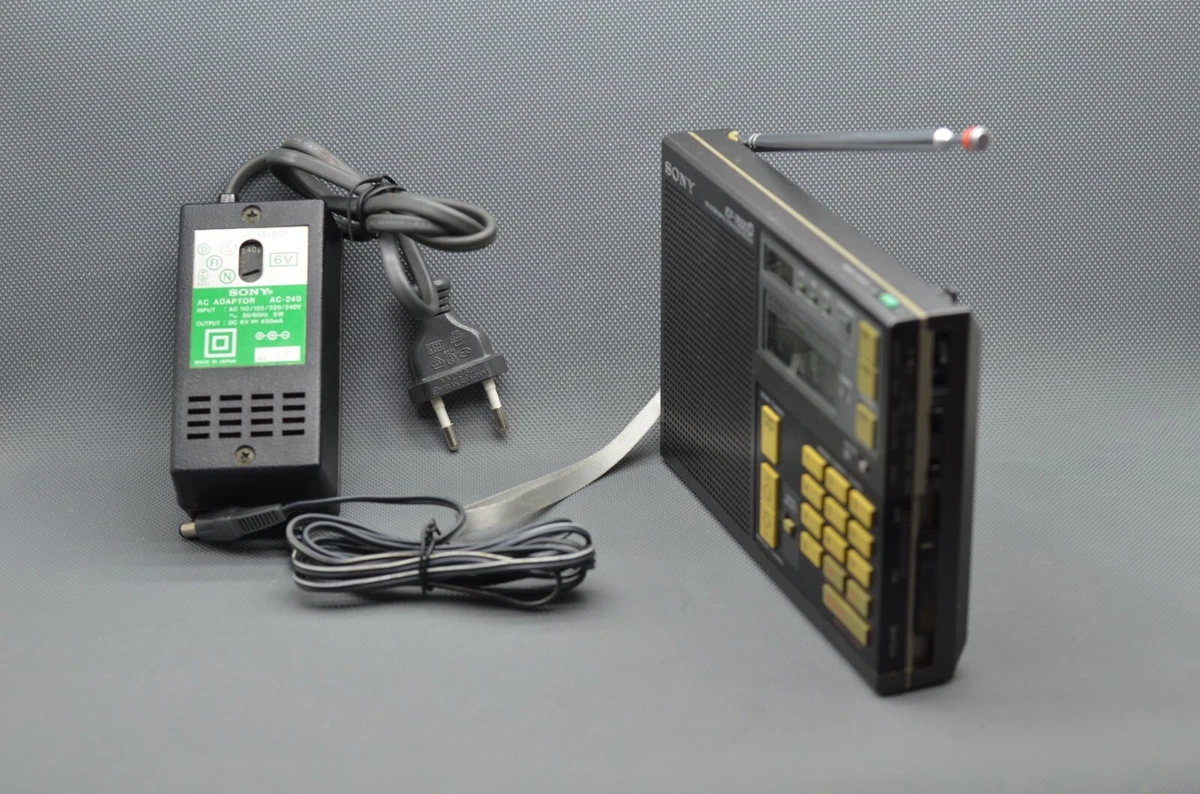 Sony ICF-7600D weltempfänger Radio, FM/LW/MW/SW PLL Synthesized Receiver