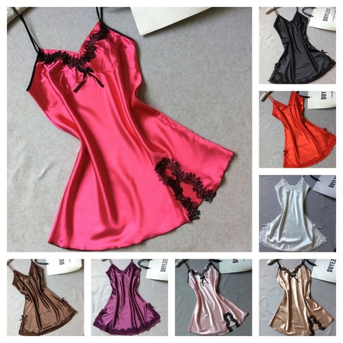 Sexy Camisón Ropa Interior Moda para Dormir Lencería Vestido Babydoll Mujer  NEW | eBay