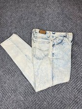 Vintage Lee Riders Jean Misses Size 29x31 Acid Wash Women's NWT