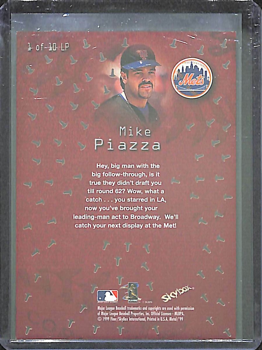 1999 Fleer Metal Linchpins #1LP Mike Piazza | eBay