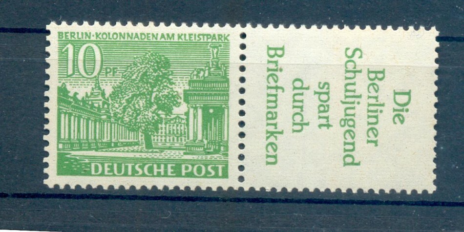 Berlin Joint Print W21 Luxury** MNH Mint Never Hinged 90EUR (E3126