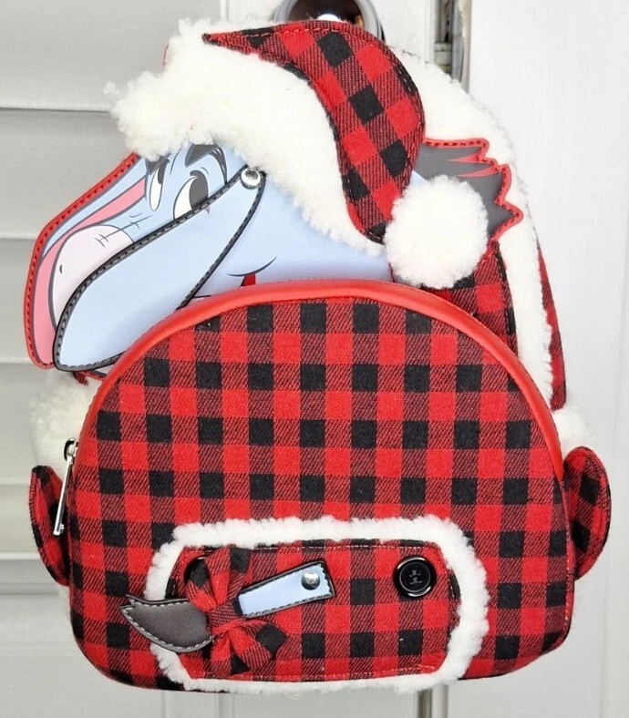 Loungefly winnie the pooh plaid mini backpack new arrivals