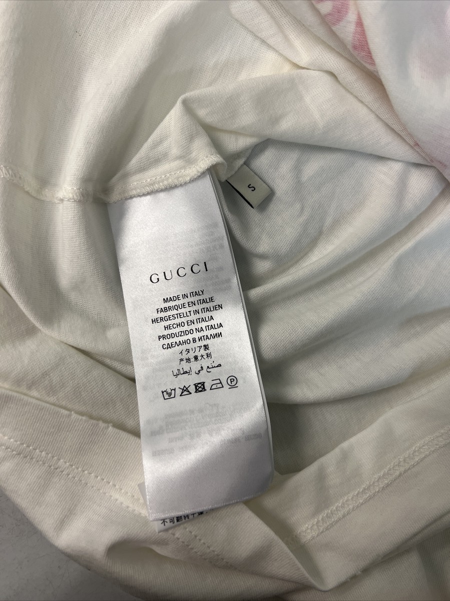 Gucci Guccify Yourself Tee White Pink Size S Brand New Gucci Guccify Yourself Tee White Pink Size S Brand New