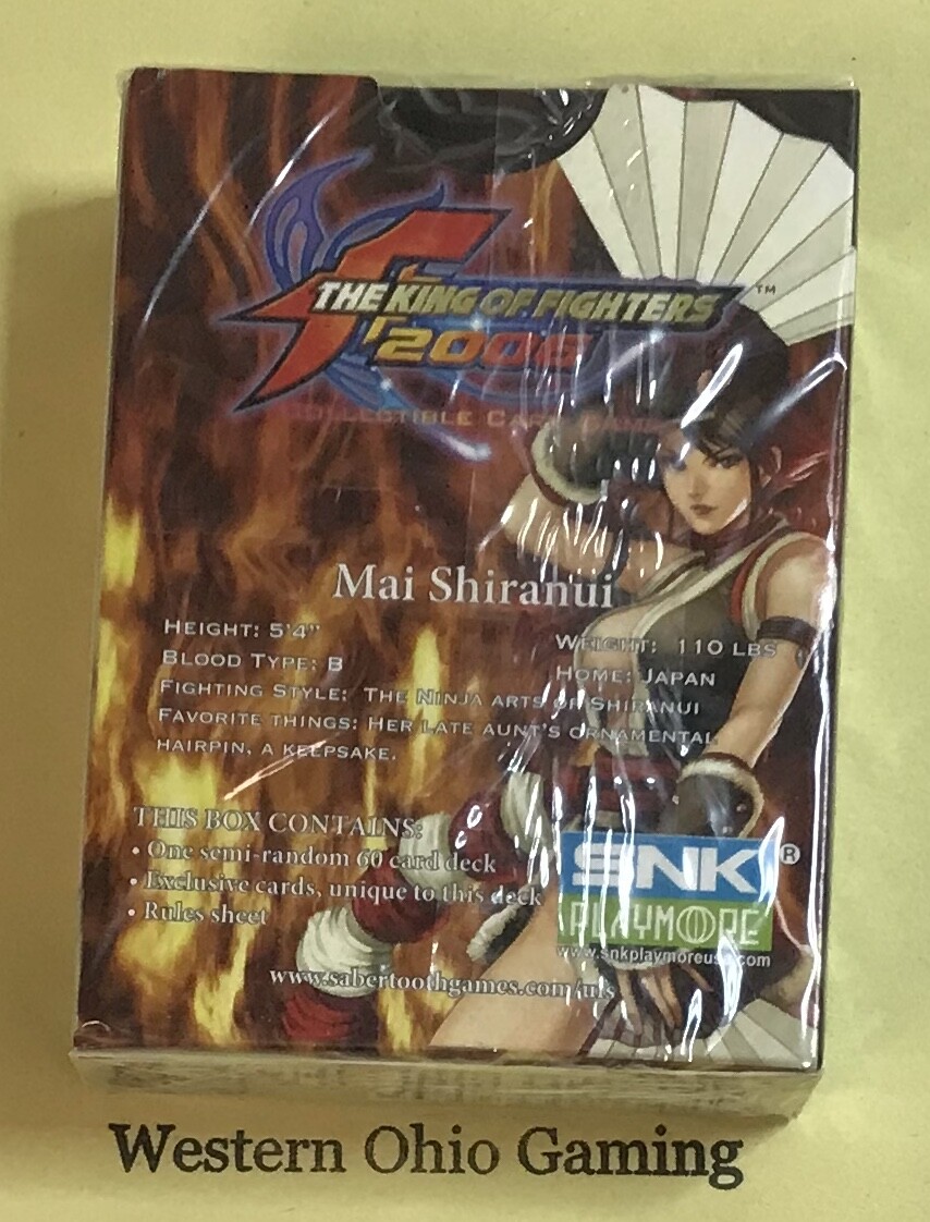 UFS CCG Mai Shiranui Starter Deck NEW TCG Universal Fighting