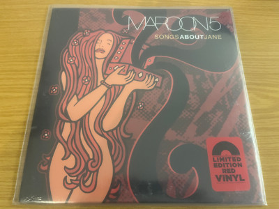 MAROON 5 Songs About Jane RED vinyl lp coldplay one direction queen NEW&SEALED