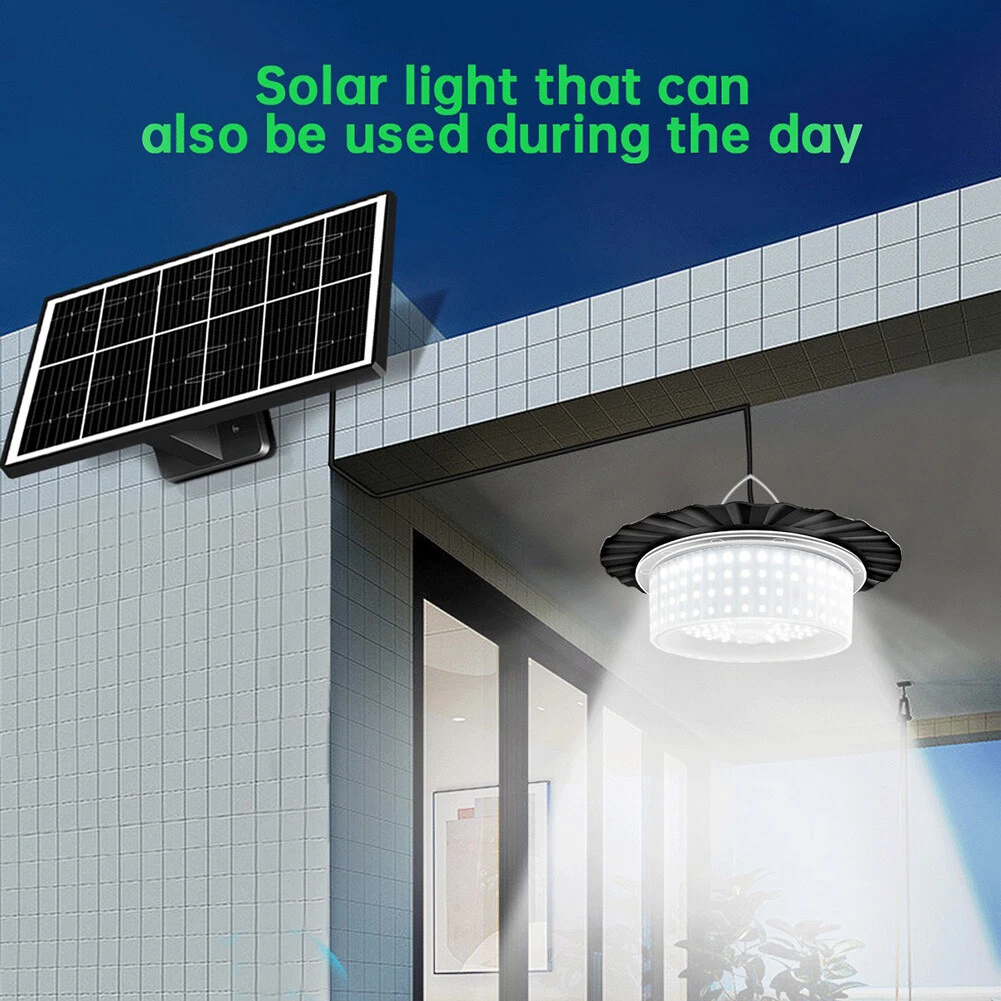 Solar powered light with timer deals