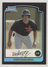 2003 Bowman Draft Chrome Refractor Dave Matranga #BDP109 2u3
