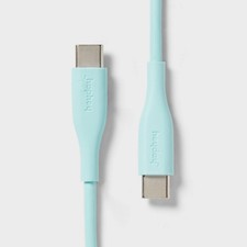 Heyday 3' USB-C to USB-C Cable - Spring Teal