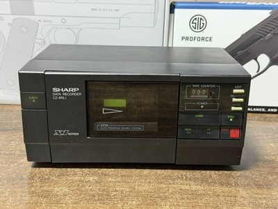 Sharp CZ-8RL1 Data Recorder for X1 PC Tested Working Rare Vintage Japan Retro