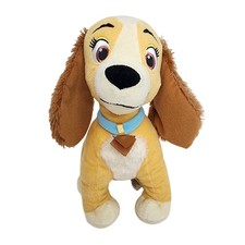 Disney Lady  the Tramp Lady Plush Stuffed Animal Dog